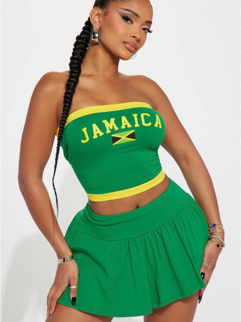 Jamaican Babe Skirt Set